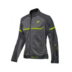 Geaca (jacheta) femei Racing vara Seventy model SD-JR30.2 Mojave culoare: gri/galben fluor