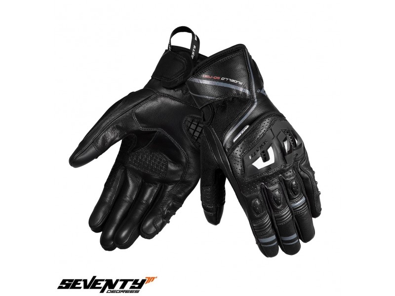 Manusi barbati Racing/Naked vara Seventy model SD-N30 Mugello culoare: negru/gri - degete tactile Manusi barbati Racing/Naked vara Seventy model SD-N30 Mugello culoare: negru/gri - degete tactile