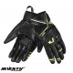 Manusi barbati Racing/Naked vara Seventy model SD-N30 Mugello culoare: negru/galben fluor - degete tactile