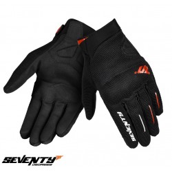 Manusi barbati Urban vara Seventy model SD-C40 Asphalt culoare: negru/rosu - degete tactile Manusi barbati Urban vara Seventy model SD-C40 Asphalt culoare: negru/rosu - degete tactile