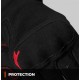 Manusi barbati Urban vara Seventy model SD-C40 Asphalt culoare: negru/rosu - degete tactile Manusi barbati Urban vara Seventy model SD-C40 Asphalt culoare: negru/rosu - degete tactile