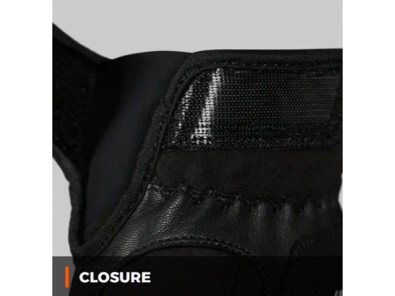 Manusi barbati Urban vara Seventy model SD-C40 Asphalt culoare: negru/galben fluor - degete tactile