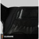 Manusi barbati Urban vara Seventy model SD-C40 Asphalt culoare: negru/galben fluor - degete tactile