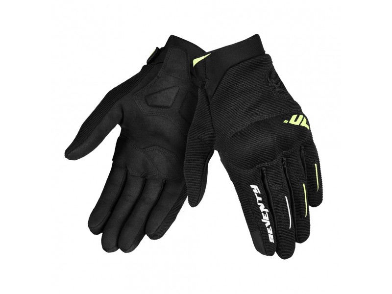 Manusi barbati Urban vara Seventy model SD-C40 Asphalt culoare: negru/galben fluor - degete tactile