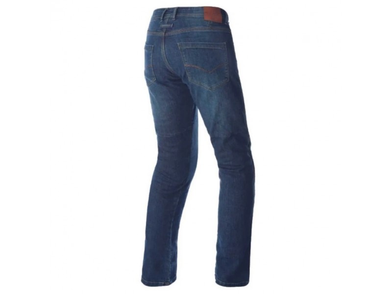 Blugi (jeans) moto barbati Seventy model SD-PJ10 tip Regular fit culoare: albastru - Clasa AA