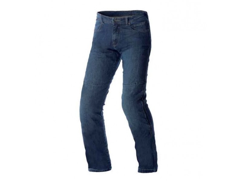 Blugi (jeans) moto barbati Seventy model SD-PJ10 tip Regular fit culoare: albastru - Clasa AA