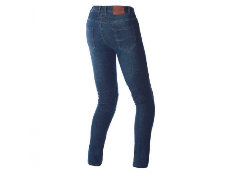 Blugi (jeans) moto femei Seventy model SD-PJ16 tip Slim fit culoare: albastru - Clasa AA