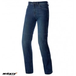 Blugi (jeans) moto femei Seventy model SD-PJ16 tip Slim fit culoare: albastru - Clasa AA Blugi (jeans) moto femei Seventy model SD-PJ16 tip Slim fit culoare: albastru - Clasa AA
