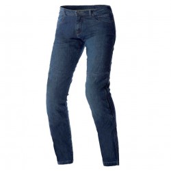 Blugi (jeans) moto barbati Seventy model SD-PJ14 tip Slim fit culoare: albastru - Clasa AA