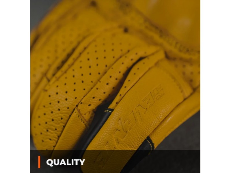 Manusi barbati Urban vara Seventy model SD-C20 Rebel culoare: galben - degete tactile Manusi barbati Urban vara Seventy model SD-C20 Rebel culoare: galben - degete tactile