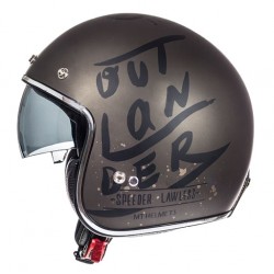 Casca open face motociclete MT Le Mans SV Outlander maro metalic/negru mat (ochelari soare integrati) Casca open face motociclete MT Le Mans SV Outlander maro metalic/negru mat (ochelari soare integrati)