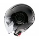 Casca MT Viale SV 68 Unit A1 negru lucios (ochelari soare integrati) (open face)