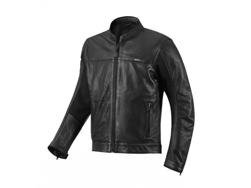 Geaca (jacheta) barbati piele Urban Seventy vara model SD-JL4 Legend Classic culoare: negru