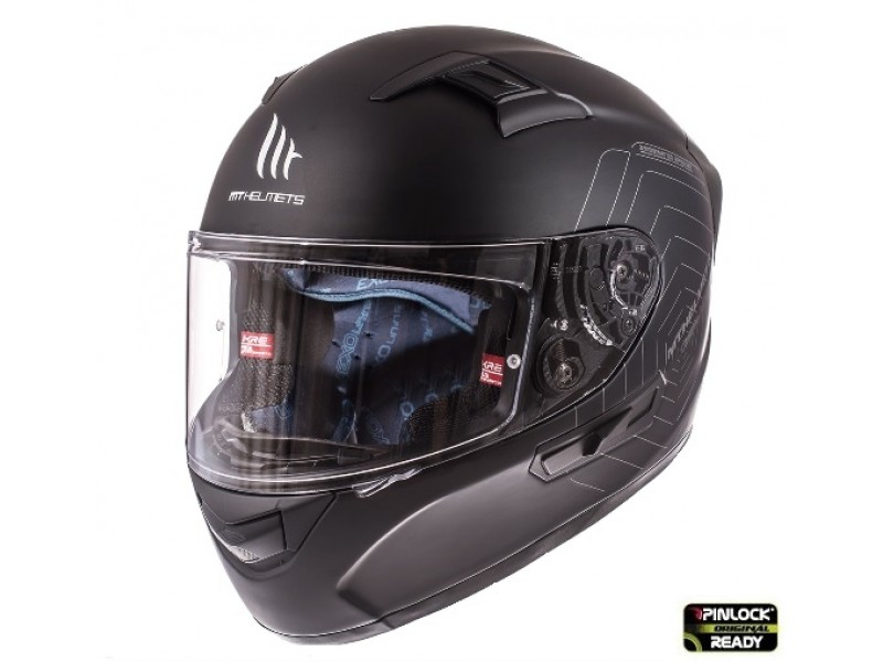 Casca integrala motociclete MT KRE SV negru mat (fibra sticla) - cu ochelari soare integrati Casca integrala motociclete MT KRE SV negru mat (fibra sticla) - cu ochelari soare integrati