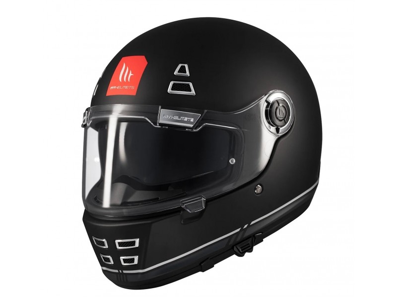 Casca integrala MT Jarama SV B2 negru mat - model Retro