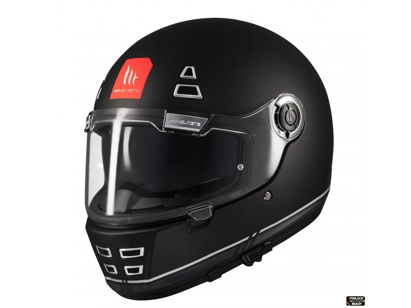 Casca integrala MT Jarama SV B2 negru mat - model Retro