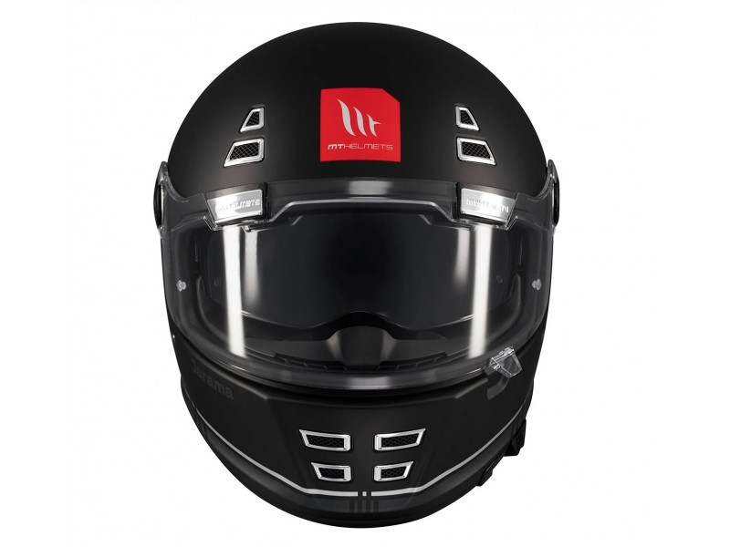 Casca integrala MT Jarama SV B2 negru mat - model Retro