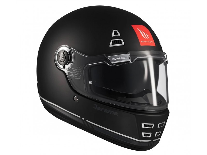 Casca integrala MT Jarama SV B2 negru mat - model Retro