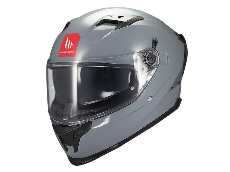 Casca integrala MT Braker SV A12 gri lucios (ochelari soare integrati) - tip viziera: MT-V-28B Casca integrala MT Braker SV A12 gri lucios (ochelari soare integrati) - tip viziera: MT-V-28B