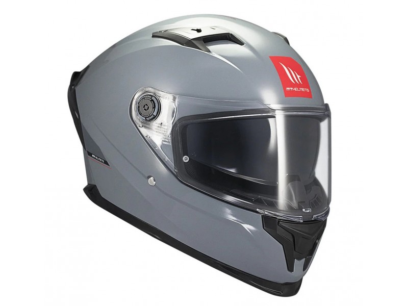 Casca integrala MT Braker SV A12 gri lucios (ochelari soare integrati) - tip viziera: MT-V-28B Casca integrala MT Braker SV A12 gri lucios (ochelari soare integrati) - tip viziera: MT-V-28B