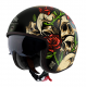 Casca open face motociclete MT Le Mans 2 S SV Breakout B9 rosu lucios (ochelari soare integrati) - omologare noua ECE 22.06