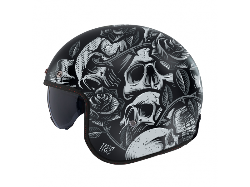 Casca open face motociclete MT Le Mans 2 S SV Breakout B2 negru mat (ochelari soare integrati) - omologare noua ECE 22.06 Casca open face motociclete MT Le Mans 2 S SV Breakout B2 negru mat (ochelari soare integrati) - omologare noua ECE 22.06