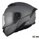 Casca modulabila MT Atom 2 SV A2 titanium mat (ochelari soare integrati) Pinlock Ready - tip viziera: MT-V-35