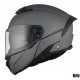 Casca modulabila MT Atom 2 SV A2 titanium mat (ochelari soare integrati) Pinlock Ready - tip viziera: MT-V-35