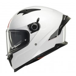 Casca integrala MT Braker SV A0 alb lucios (ochelari soare integrati) - tip viziera: MT-V-28B