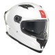 Casca integrala MT Braker SV A0 alb lucios (ochelari soare integrati) - tip viziera: MT-V-28B