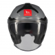 Casca open face motociclete MT Cosmo SV A2 gri lucios (ochelari soare integrati)