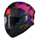 Casca integrala MT Targo S Brik C8 roz mat - omologare noua ECE 22.06
