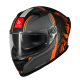 Casca integrala MT Braker SV Charm B4 negru/portocaliu mat (ochelari soare integrati) - tip viziera: MT-V-28B