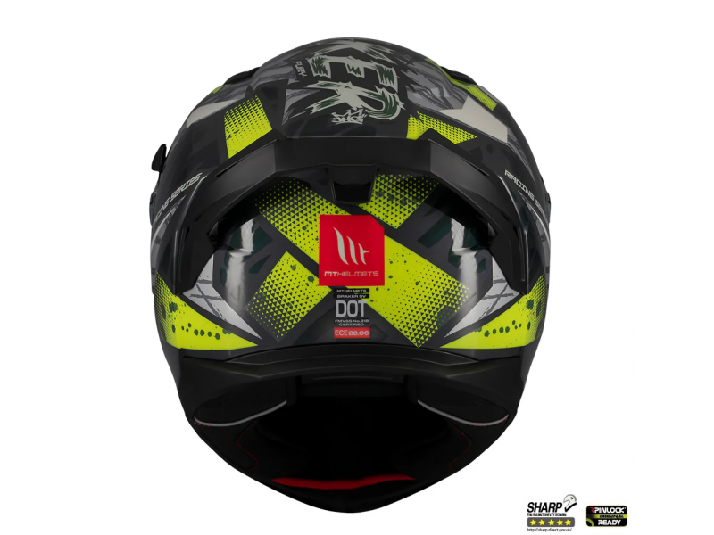 Casca integrala MT Braker SV Fury C6 gri/galben lucios (ochelari soare integrati) - tip viziera: MT-V-28B Casca integrala MT Braker SV Fury C6 gri/galben lucios (ochelari soare integrati) - tip viziera: MT-V-28B