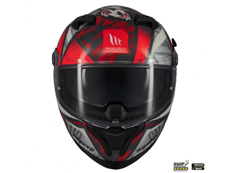 Casca integrala MT Braker SV Fury C5 rosu lucios (ochelari soare integrati) - tip viziera: MT-V-28B Casca integrala MT Braker SV Fury C5 rosu lucios (ochelari soare integrati) - tip viziera: MT-V-28B