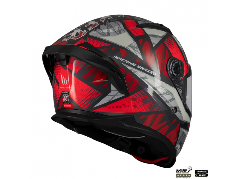 Casca integrala MT Braker SV Fury C5 rosu lucios (ochelari soare integrati) - tip viziera: MT-V-28B Casca integrala MT Braker SV Fury C5 rosu lucios (ochelari soare integrati) - tip viziera: MT-V-28B