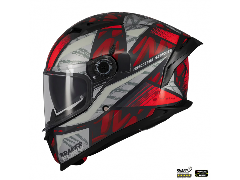 Casca integrala MT Braker SV Fury C5 rosu lucios (ochelari soare integrati) - tip viziera: MT-V-28B Casca integrala MT Braker SV Fury C5 rosu lucios (ochelari soare integrati) - tip viziera: MT-V-28B
