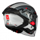 Casca open face motociclete MT Cosmo SV Silence B2 negru/gri lucios (ochelari soare integrati)