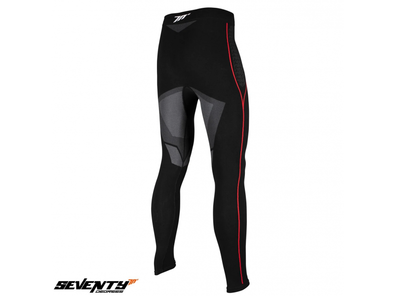 Pantaloni moto termici (de compresie) Seventy model SD-CT4 culoare: negru/gri - unisex
