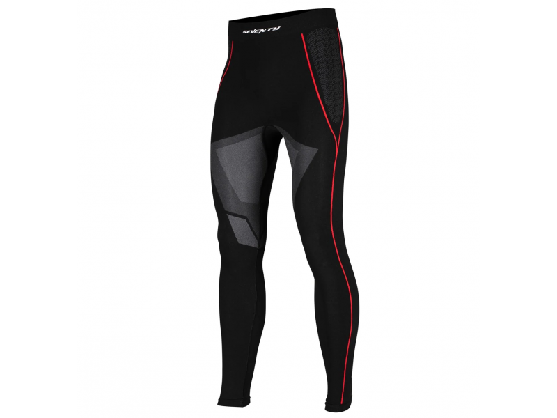 Pantaloni moto termici (de compresie) Seventy model SD-CT4 culoare: negru/gri - unisex