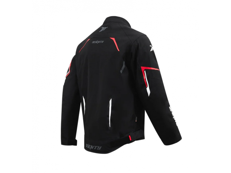 Geaca (jacheta) barbati Racing Seventy iarna model SD-JR65 Piston culoare: negru/rosu/alb