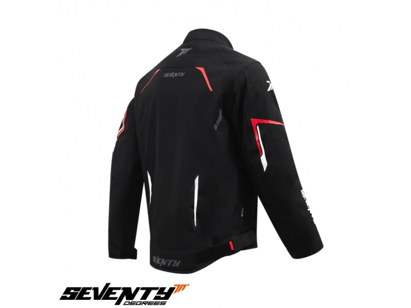Geaca (jacheta) barbati Racing Seventy iarna model SD-JR65 Piston culoare: negru/rosu/alb