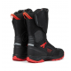 Ghete (cizme) moto Adventure (Touring) Unisex Seventy model SD-BA6 Stelvio culoare: negru/rosu