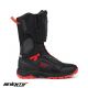 Ghete (cizme) moto Adventure (Touring) Unisex Seventy model SD-BA6 Stelvio culoare: negru/rosu Ghete (cizme) moto Adventure (Touring) Unisex Seventy model SD-BA6 Stelvio culoare: negru/rosu