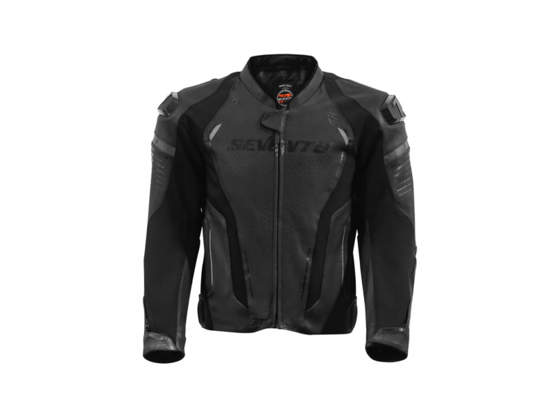 Geaca (jacheta) motociclete barbati Racing Seventy all season/iarna model SD-JL24 Spoiler culoare: negru