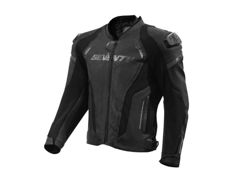 Geaca (jacheta) motociclete barbati Racing Seventy all season/iarna model SD-JL24 Spoiler culoare: negru