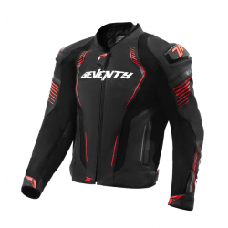 Geaca (jacheta) motociclete barbati Racing Seventy all season/iarna model SD-JL24 Spoiler culoare: negru/rosu Geaca (jacheta) motociclete barbati Racing Seventy all season/iarna model SD-JL24 Spoiler culoare: negru/rosu