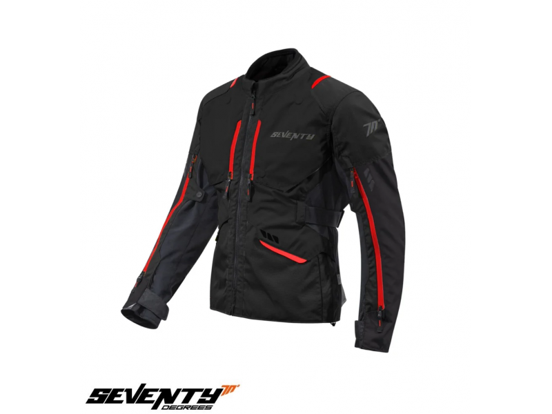 Geaca (jacheta) motociclete barbati ADV/Touring Seventy all season/iarna model SD-JT67 Tanami culoare: negru/rosu Geaca (jacheta) motociclete barbati ADV/Touring Seventy all season/iarna model SD-JT67 Tanami culoare: negru/rosu