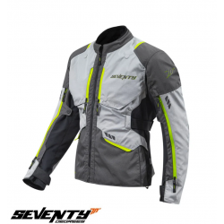 Geaca (jacheta) motociclete barbati ADV/Touring Seventy all season/iarna model SD-JT67 Tanami culoare: negru/gri/galben fluor Geaca (jacheta) motociclete barbati ADV/Touring Seventy all season/iarna model SD-JT67 Tanami culoare: negru/gri/galben fluor