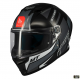 Casca integrala MT Stinger 2 Tron B12 negru/gri lucios - tip viziera: MT-V-28B